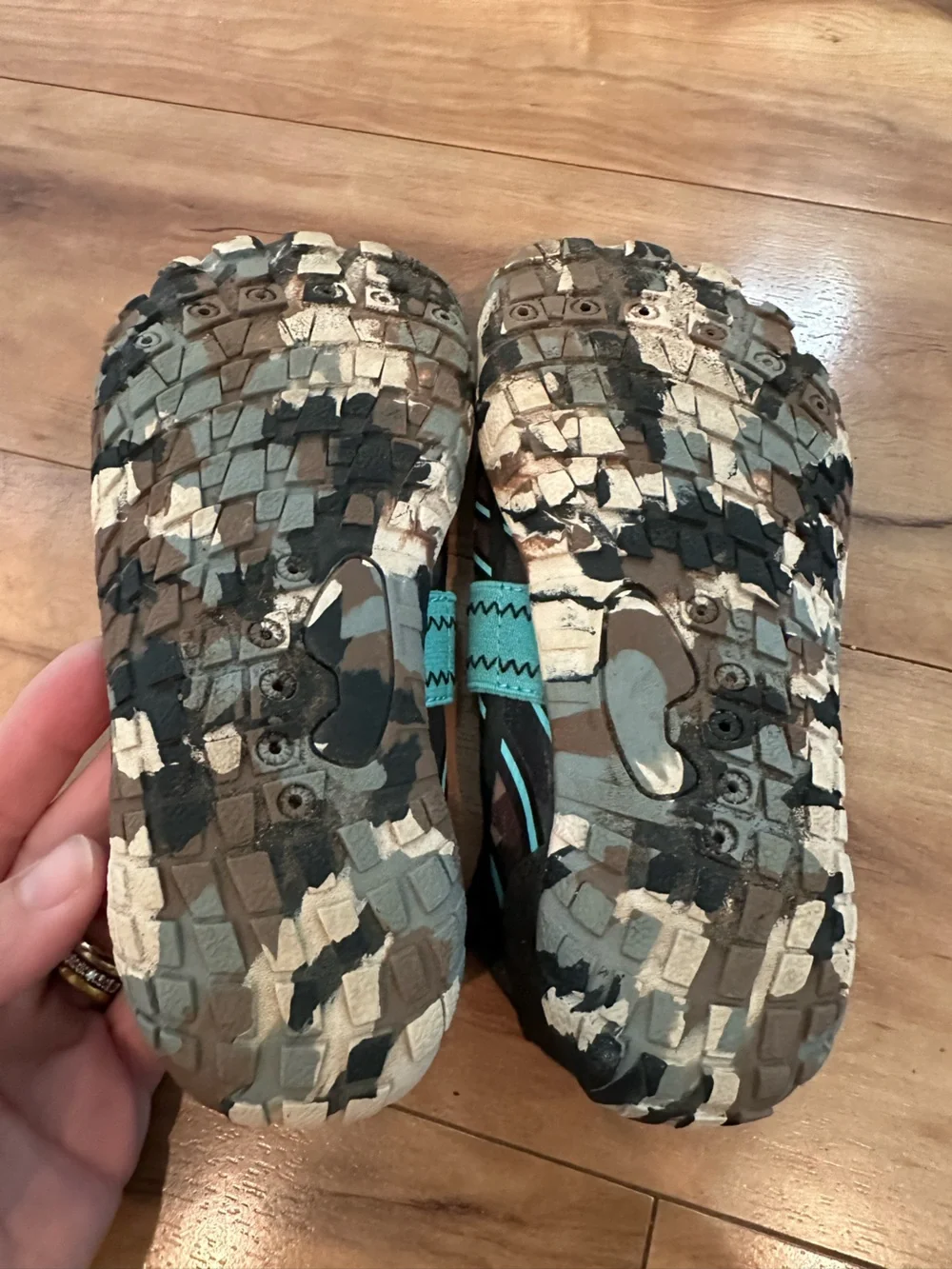 Merence Barefoot Water Shoes Kids US 12 EU 30 Black Blue Quick Dry Swim Beach